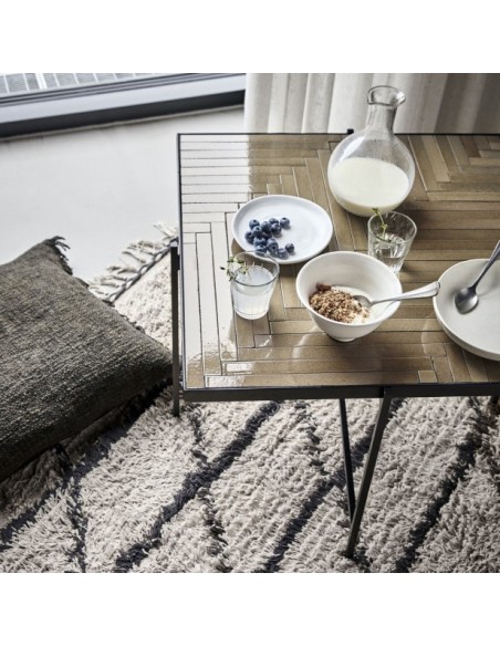 Mesa de Centro HDGRADE 63x63 cm, Beige - House Doctor