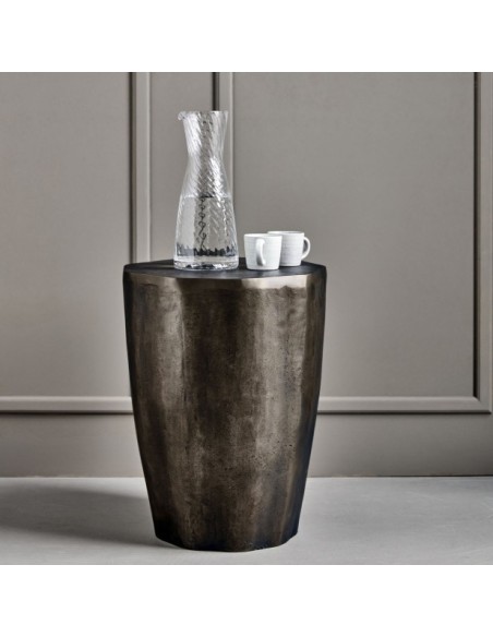 Mesa Auxiliar HDMETA, Latón Antiguo - House Doctor