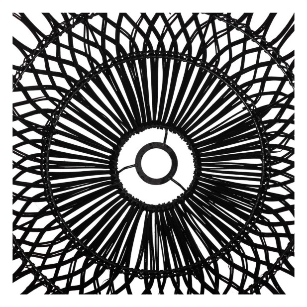 Pantalla JONESY de ratán negro para...