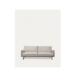 Sofá Galene 3 plazas beige 214 cm - Kave Home