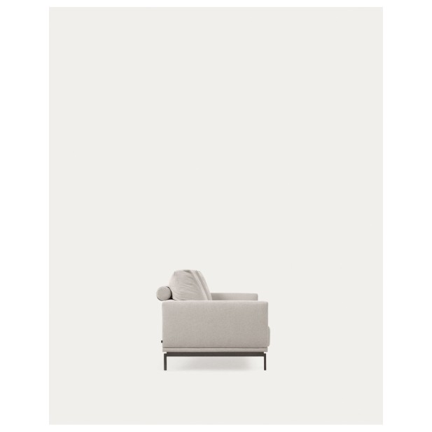 Sofá Galene 3 plazas beige 214 cm -... Sofá Galene 3 plazas beige 214 cm -...