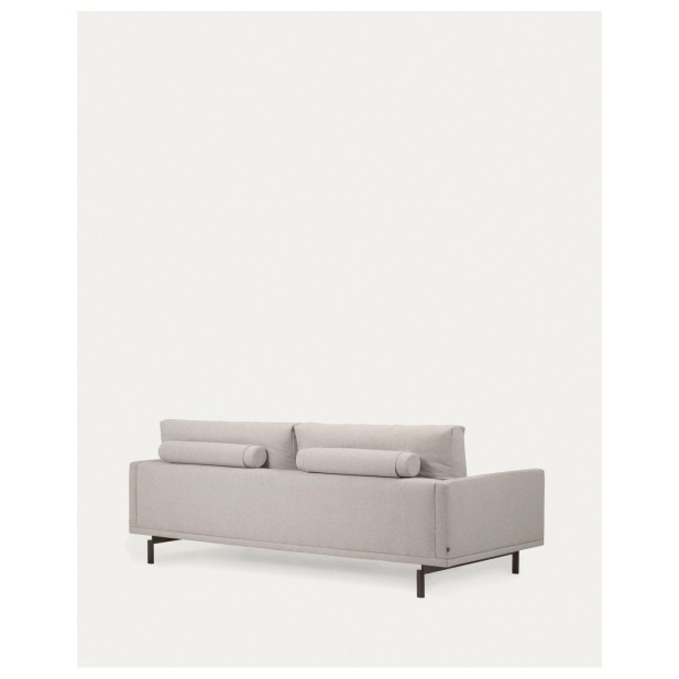 Sofá Galene 3 plazas beige 214 cm -... Sofá Galene 3 plazas beige 214 cm -...
