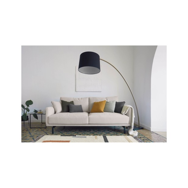 Sofá Galene 3 plazas beige 214 cm -... Sofá Galene 3 plazas beige 214 cm -...