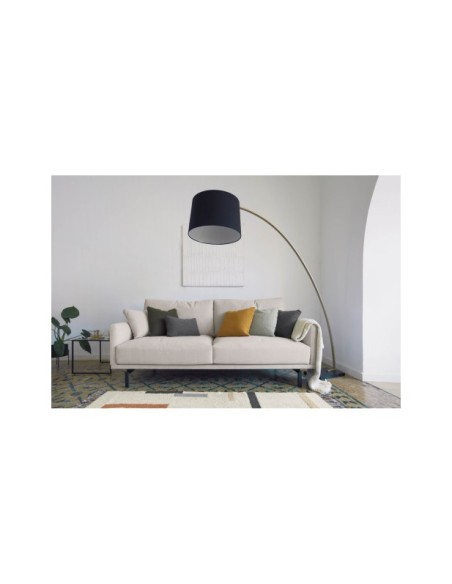 Sofá Galene 3 plazas beige 214 cm - Kave Home