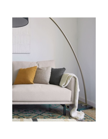 Sofá Galene 3 plazas beige 214 cm - Kave Home