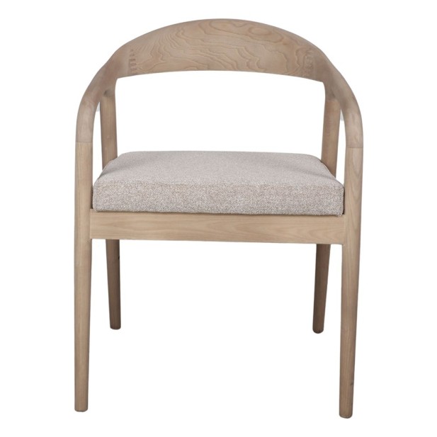 Silla VENETO, Madera Natural / Textil...