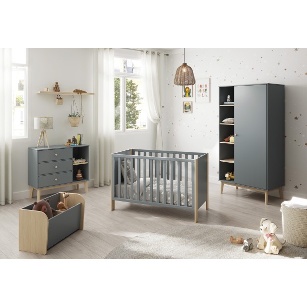 Armario FELIX 181 cm Alto, Madera...