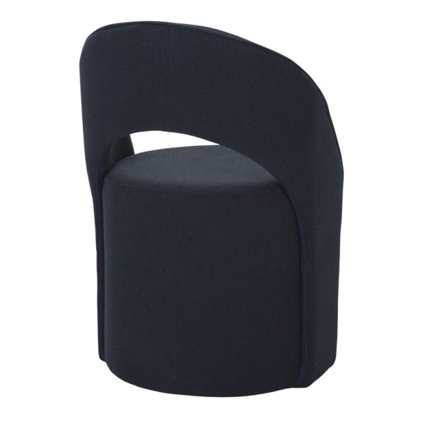 Puff BATEN, Textil Azul