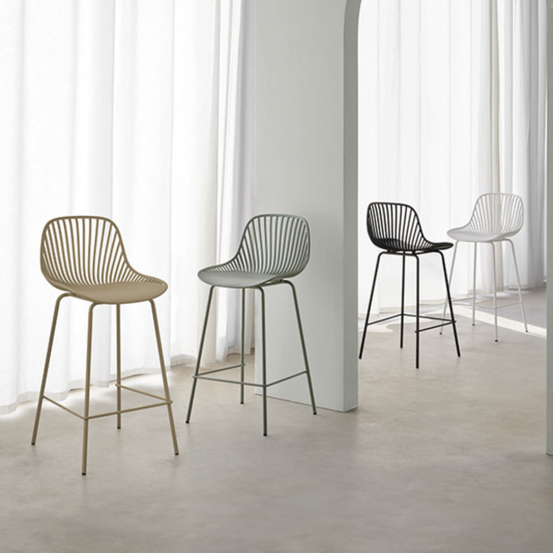 Taburete Alto SKÅL 70 cm, Metal /... Taburete Alto SKÅL 70 cm, Metal /...