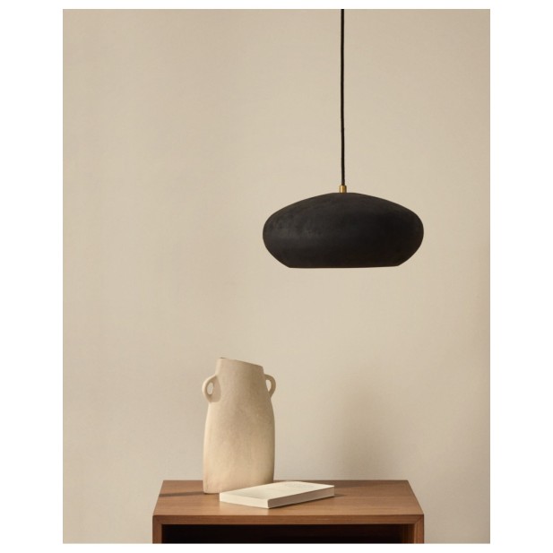 Mesita de noche Elan de chapa y... Mesita de noche Elan de chapa y...