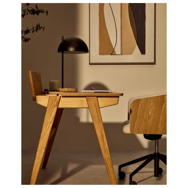 Mesa Julia chapa y madera maciza de... Mesa Julia chapa y madera maciza de...