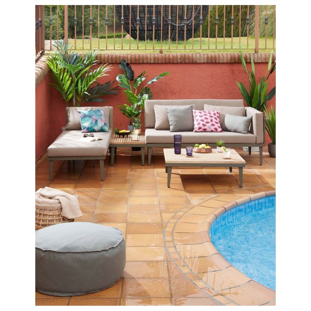 Planta artificial Monstera con maceta...