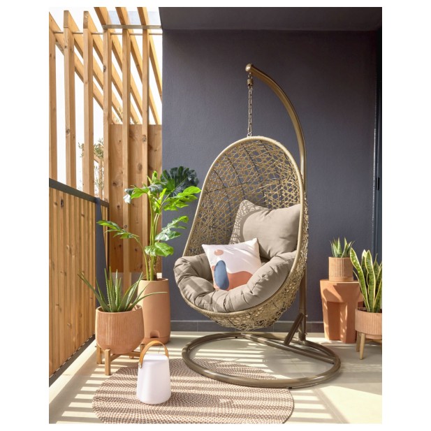 Planta artificial Monstera con maceta...