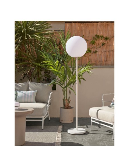 Planta artificial Palmera de bambú con maceta negro 170 cm - Kave Home