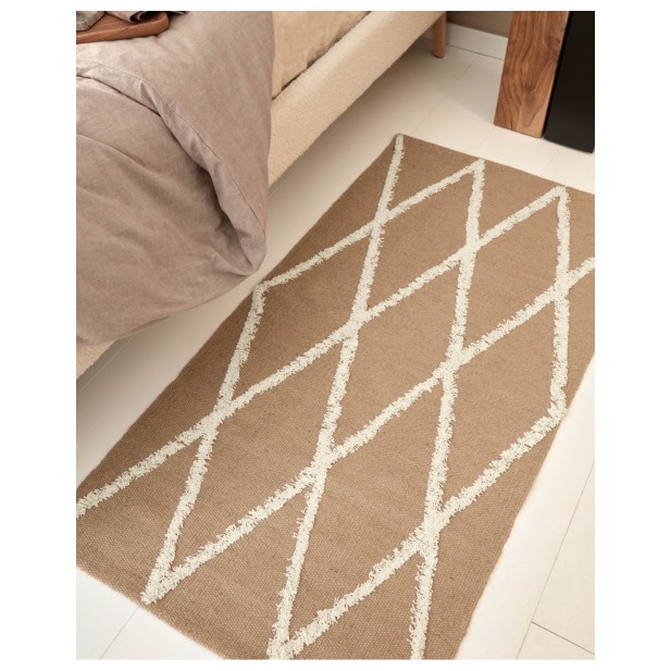 Funda cama Dyla de borreguito blanco...