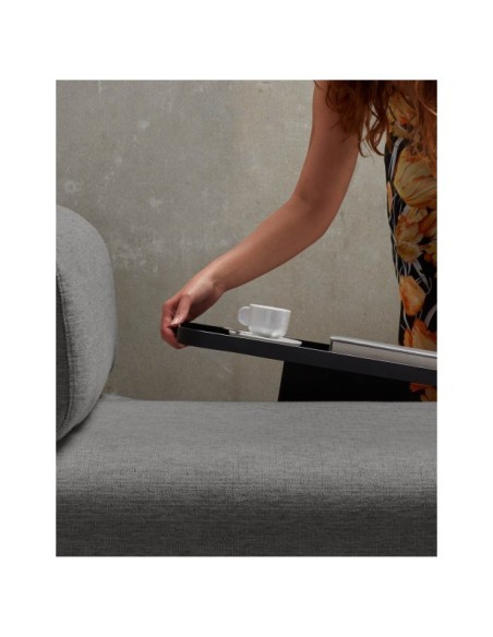 Módulo Compo 3 plazas gris oscuro 232 cm - Kave Home