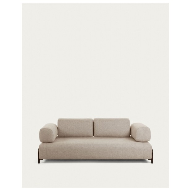 Módulo Compo 3 plazas beige 232 cm -...