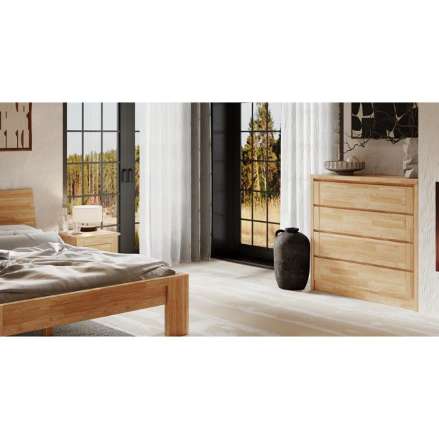 Cama MONTANA 140 cm de Madera Maciza...
