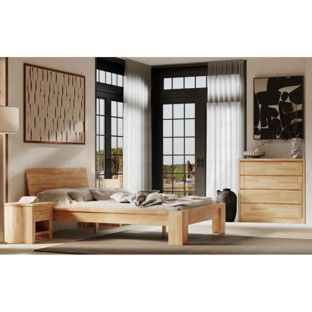 Cama MONTANA 140 cm de Madera Maciza...