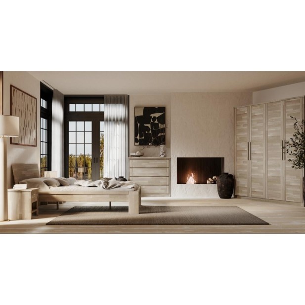 Cama MONTANA 140 cm de Madera Maciza...