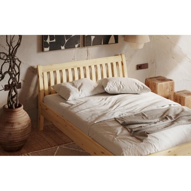 Cama TONJA 90 cm de Madera Maciza en...