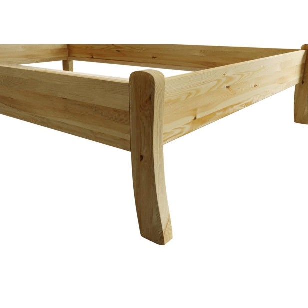 Cama TONJA 160 cm de Madera Maciza en...