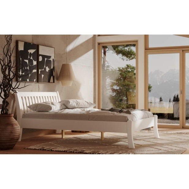 Cama TONJA WHITE 90 cm de Madera...