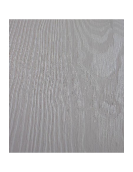 Cama TONJA WHITE 140 cm de Madera Maciza en Pino Blanco - Olivia Living