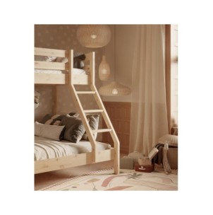 Litera DENIS de Madera Maciza en Pino Lacado - Olivia Living 2