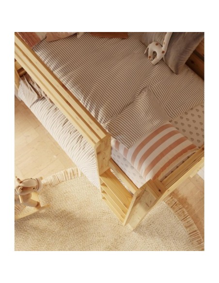 Litera JAN de Madera Maciza en Pino Lacado - Olivia Living