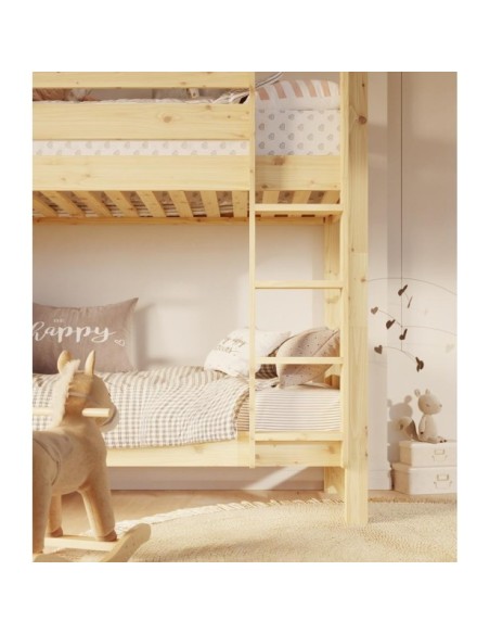 Litera JAN de Madera Maciza en Pino Lacado - Olivia Living