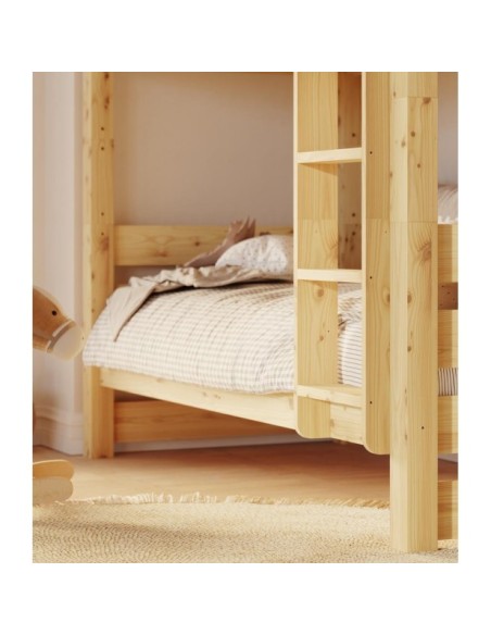 Litera JAN de Madera Maciza en Pino Lacado - Olivia Living