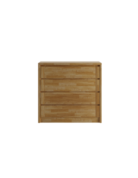 Cómoda TIMO 4S en Roble Aceitado - Olivia Living