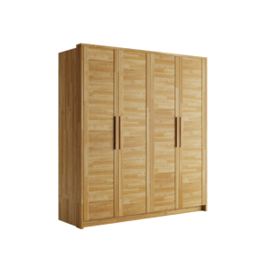 Armario TIMO 4T WG en Roble Aceitado - Olivia Living