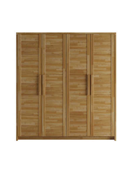 Armario TIMO 4T WG en Roble Aceitado - Olivia Living