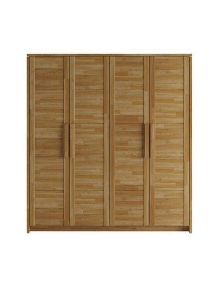 Armario TIMO 4T WG en Roble Aceitado - Olivia Living