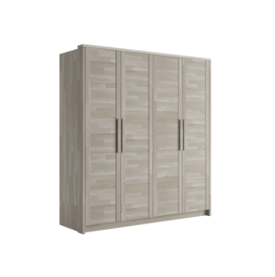 Armario TIMO 4T WG en Roble Sonoma - Olivia Living