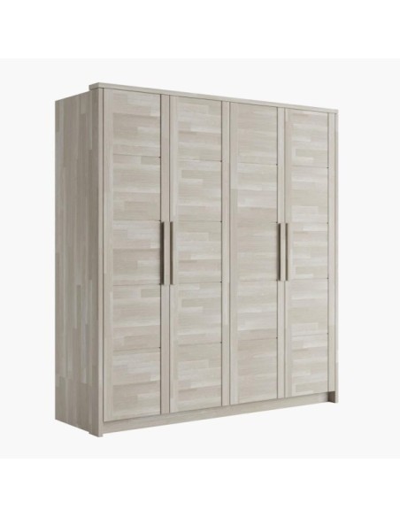 Armario TIMO 4T WG en Roble Sonoma - Olivia Living