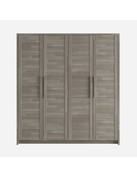 Armario TIMO 4T WG en Roble Sonoma - Olivia Living