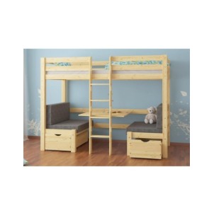 Litera ELEN de Madera Maciza en Pino Lacado - Olivia Living 2