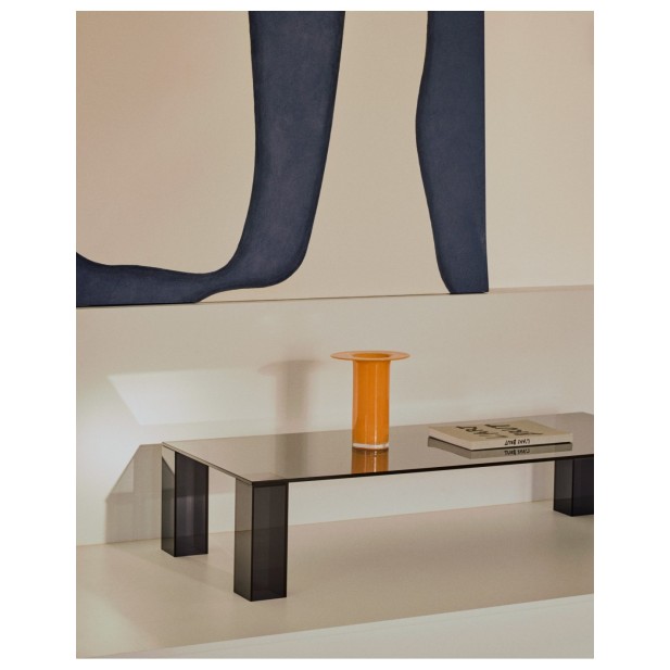 Mesa de centro Adularia de cristal... Mesa de centro Adularia de cristal...