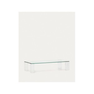 Mesa de centro Adularia de cristal templado transparente... 2