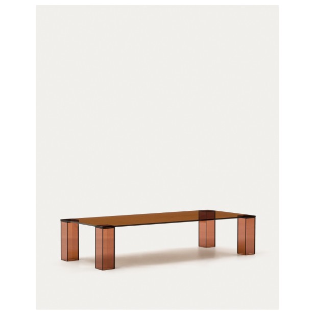 Mesa de centro Adularia de cristal... Mesa de centro Adularia de cristal...