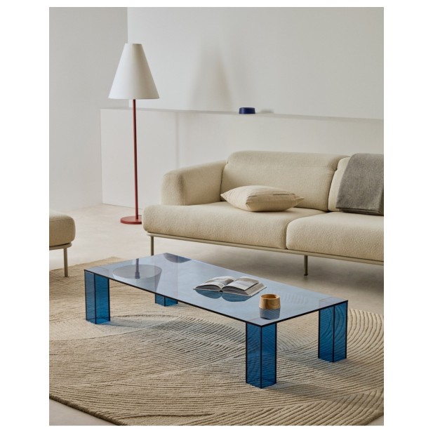 Mesa de centro Adularia de cristal... Mesa de centro Adularia de cristal...