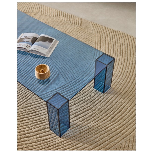 Mesa de centro Adularia de cristal... Mesa de centro Adularia de cristal...