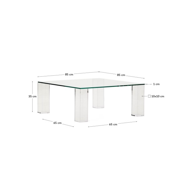 Mesa auxiliar Adularia de cristal... Mesa auxiliar Adularia de cristal...