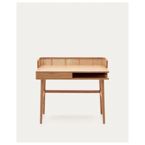 Mesa Araxi de chapa, madera maciza de... Mesa Araxi de chapa, madera maciza de...