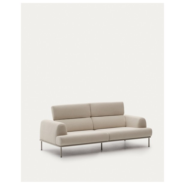 Sofá Aurum 3 plazas crudo con...