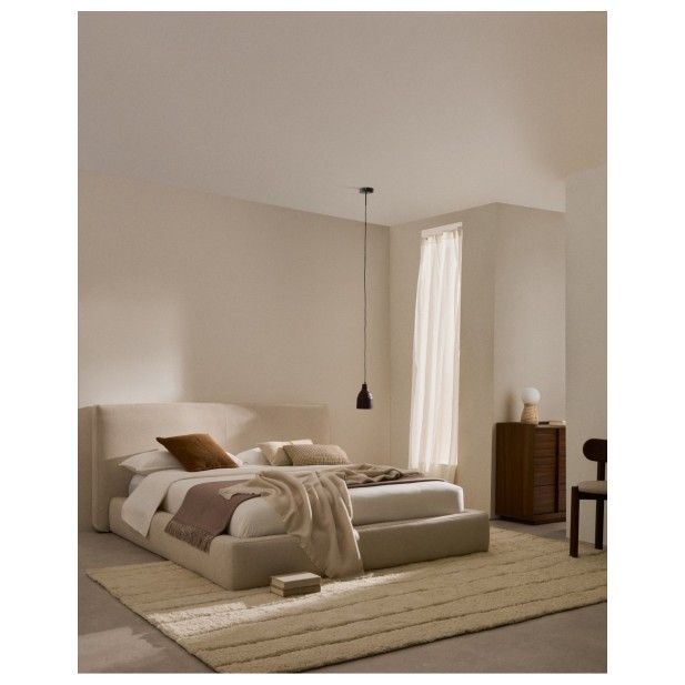Cama desenfundable Blok beige para...