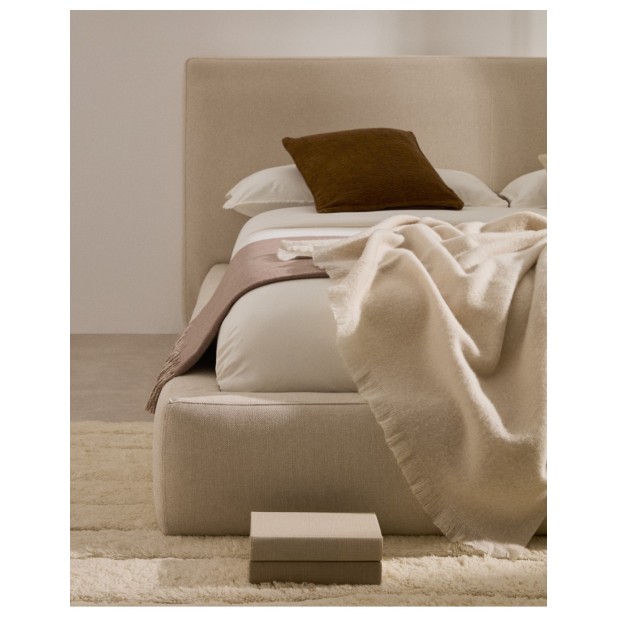 Cama desenfundable Blok beige para...